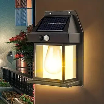 Solar Motion Sensor Wall Light | Waterproof Outdoor LED Security Lamp