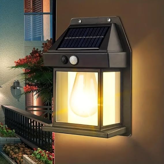Solar Motion Sensor Wall Light | Waterproof Outdoor LED Security Lamp